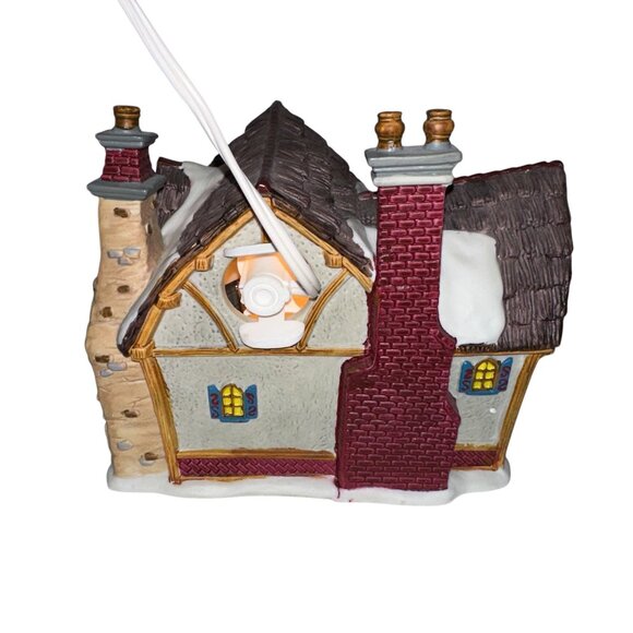 Rare Vintage 2001 Lemax Ye Olde Silversmith Village Pieces Lighted Fine Silver - Picture 4 of 10